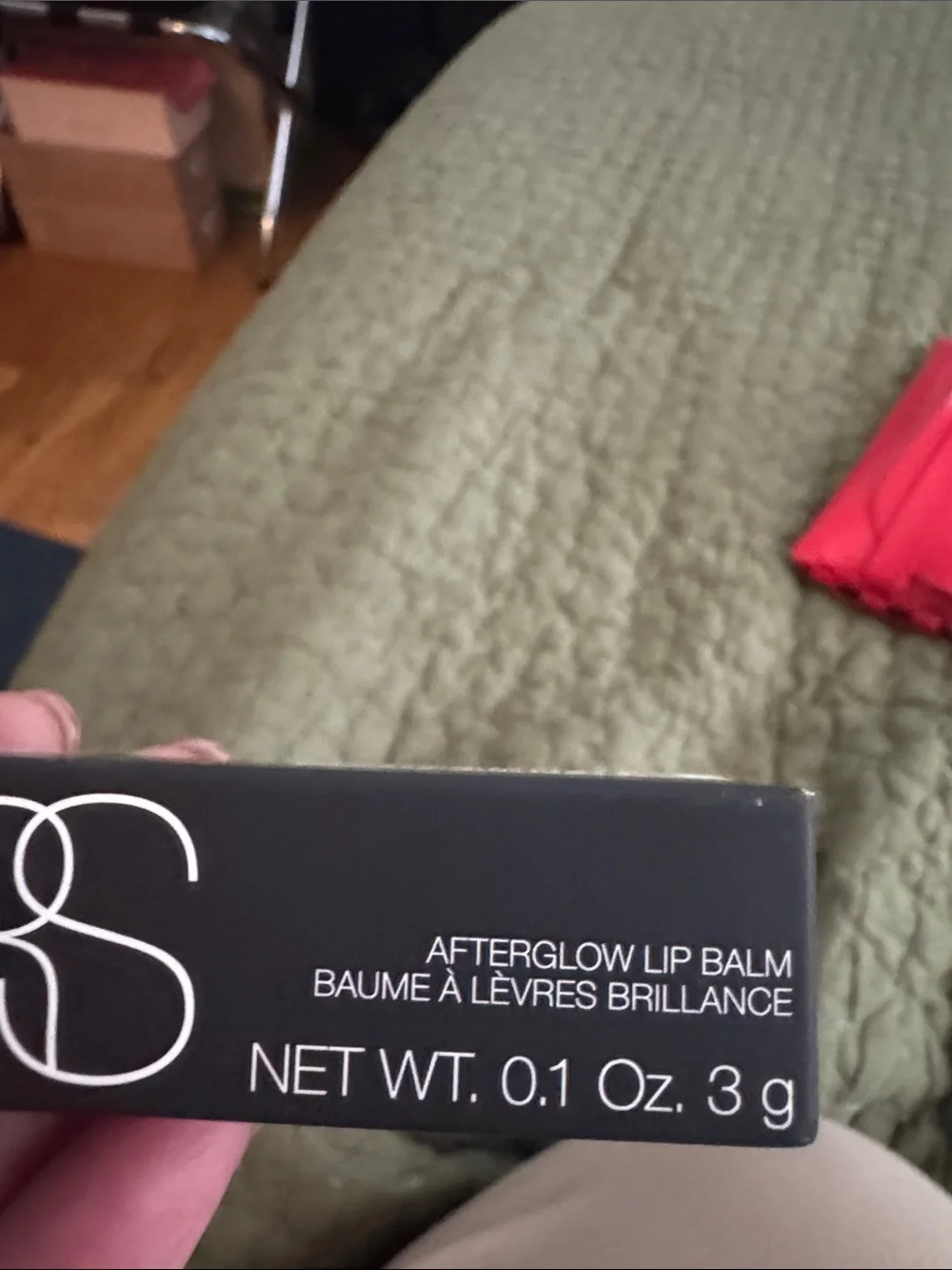 NARS Afterglow Lip Balm in Metallic Fuchsia-Red Tube( the color is turbo)